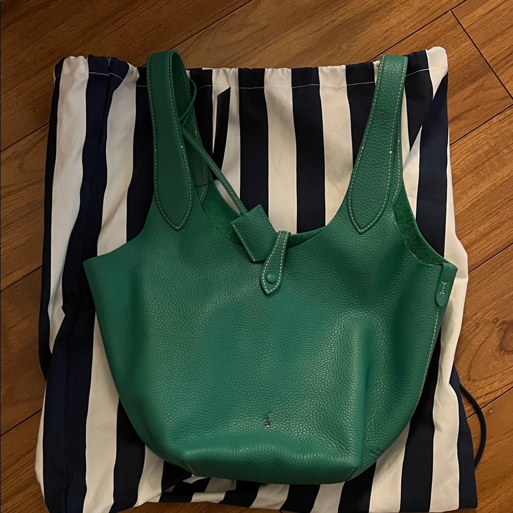 Polo by Ralph Lauren polo play small leather tote